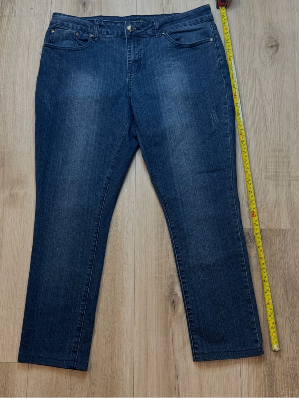 Classic Dark Blue Women’s Jeans - Stretch Denim